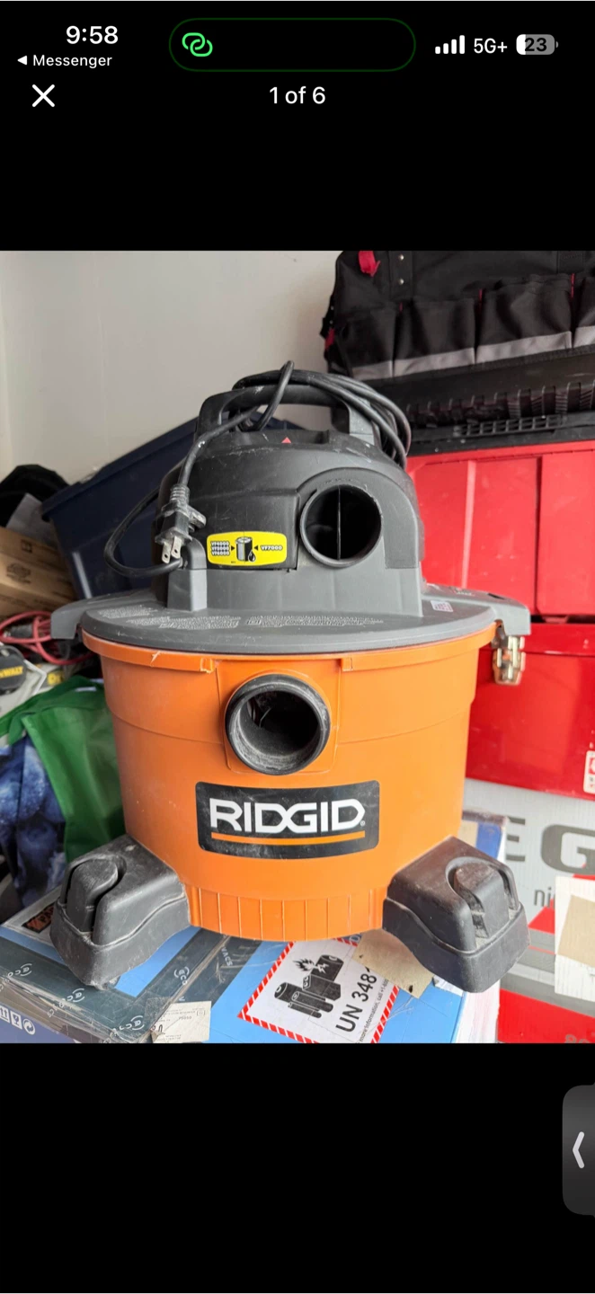 RIDGID 22.5L Wet/Dry Vacuum - photo 3