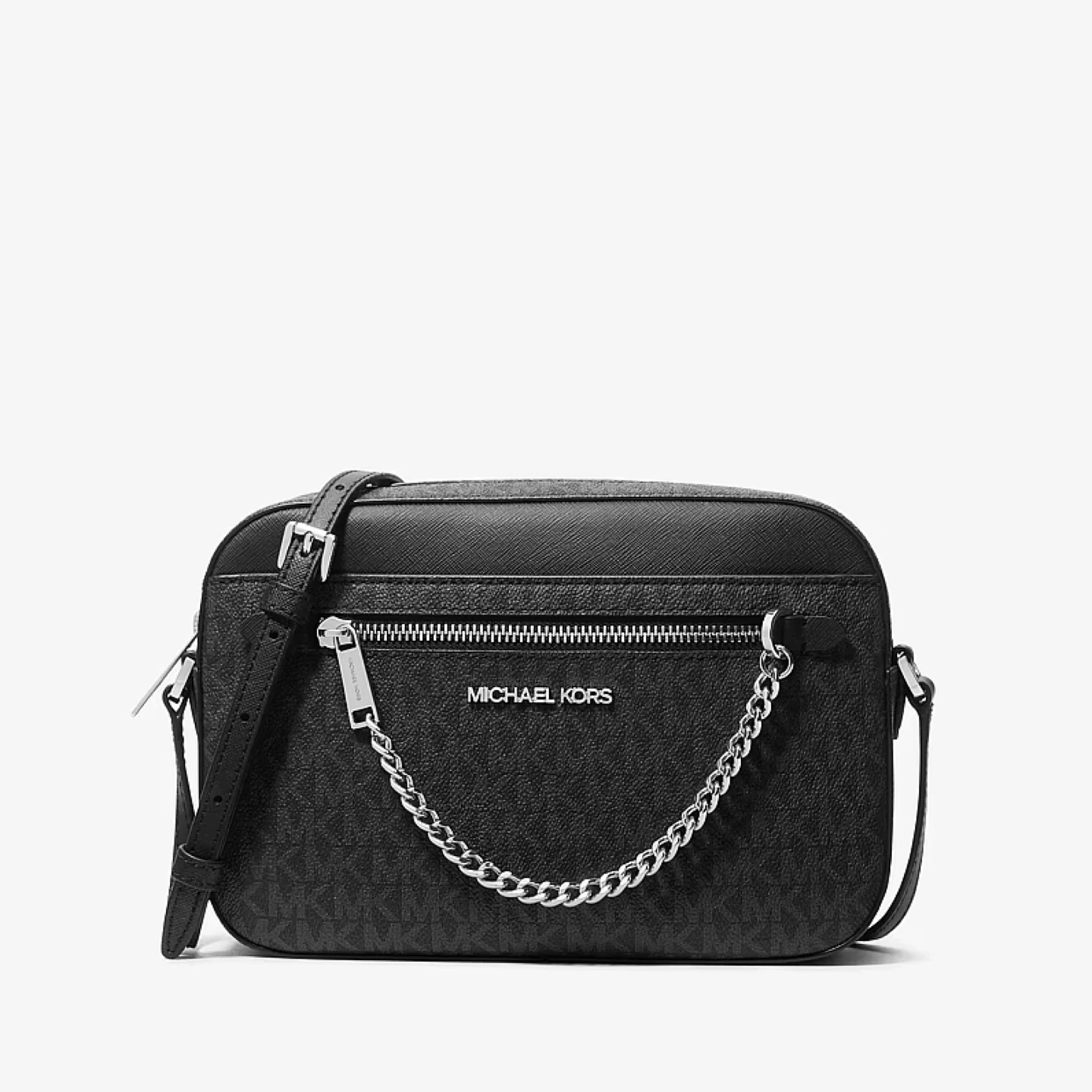 Michael Kors Jet Set Large Logo Crossbody Bag