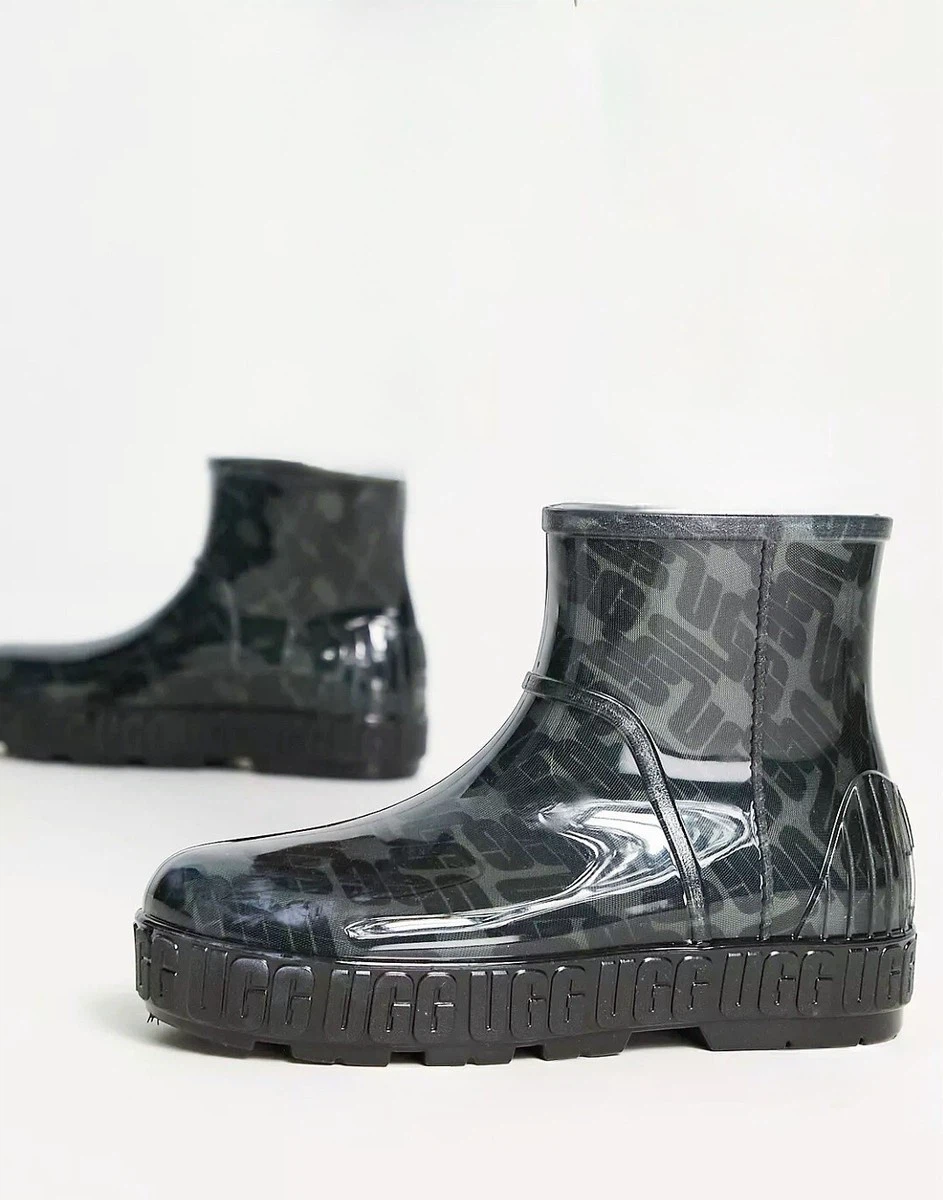 (NEW) UGG Drizlita Graphic Monogram wellie boots