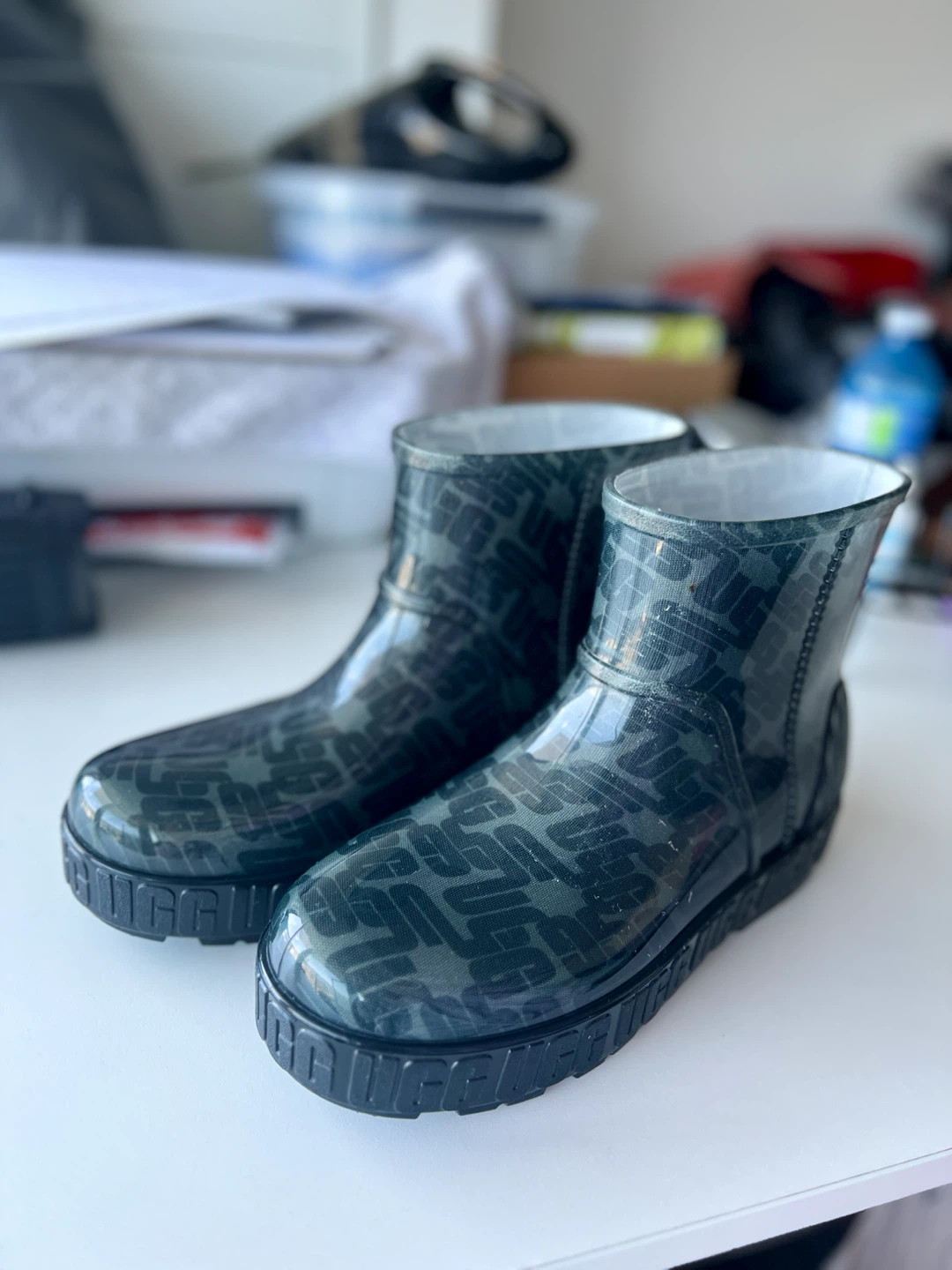 (NEW) UGG Drizlita Graphic Monogram wellie boots - photo 4
