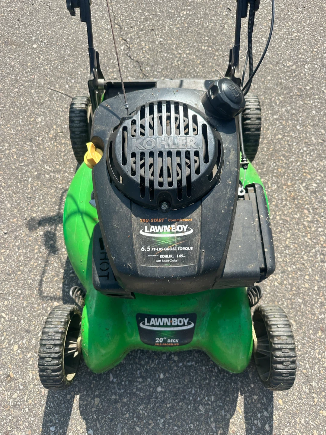 Lawn boy mower