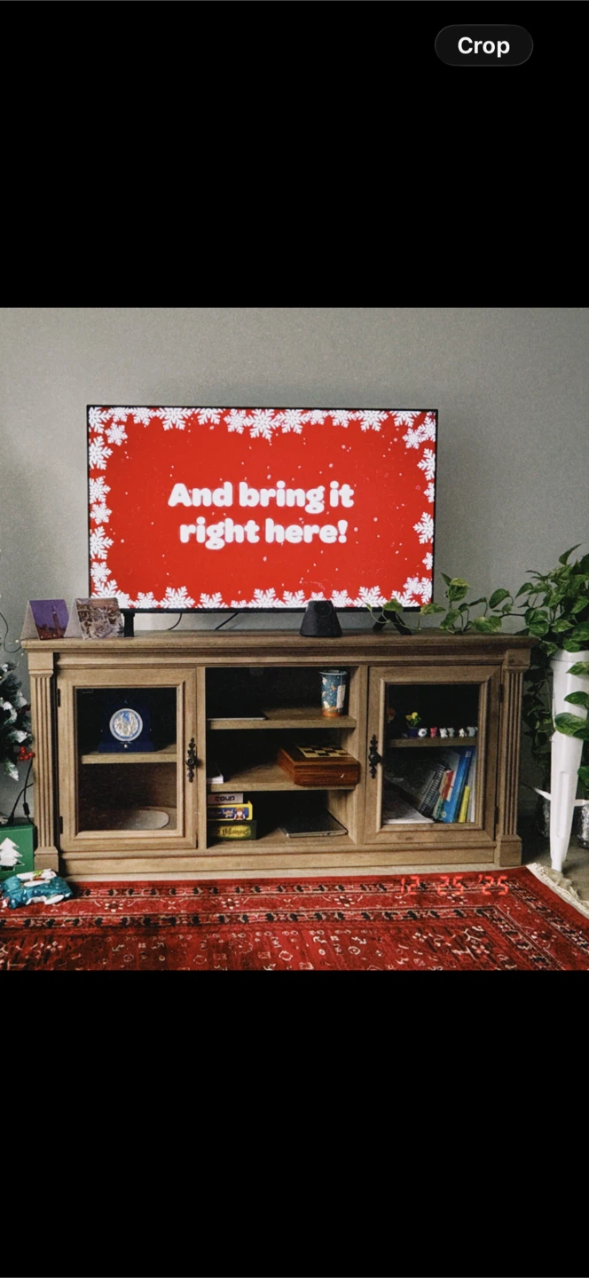 Wooden TV Stand Console vintage old style