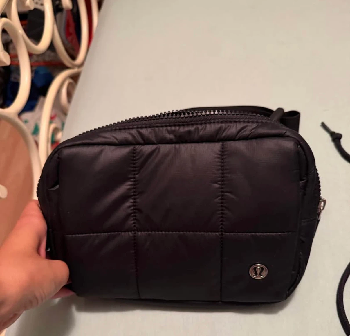Lululemon belt bag 2L quilted grid hand warmers tags on