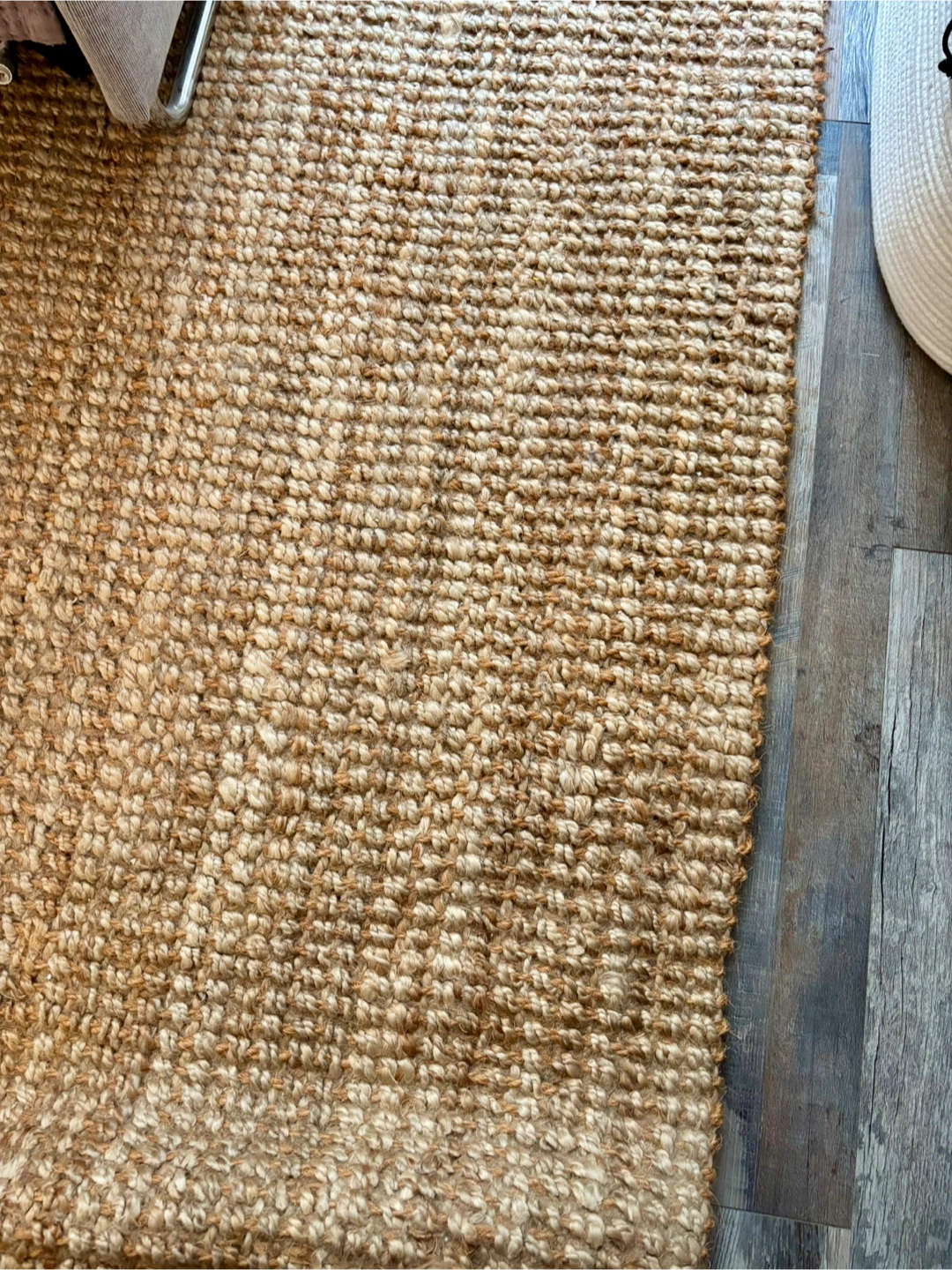 Jute Area Rug 104 in x 104 in - photo 3