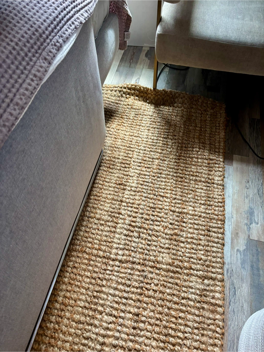 Jute Area Rug 104 in x 104 in - photo 4