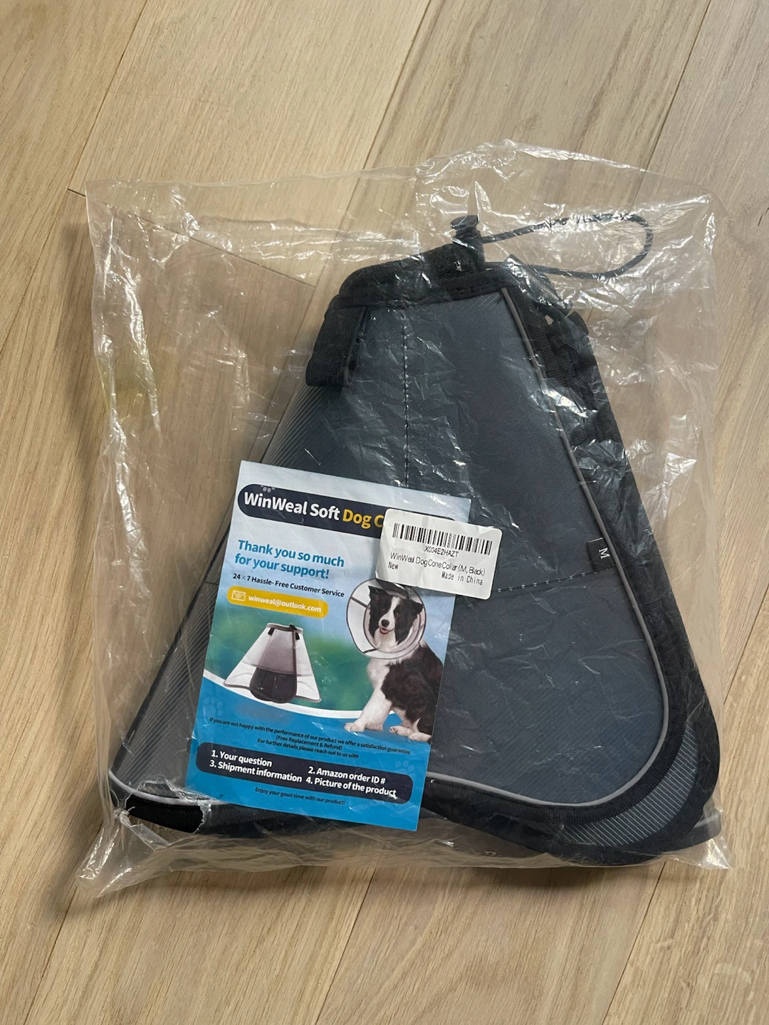 WinWeal Soft Dog Cone Collar - Medium - photo 2