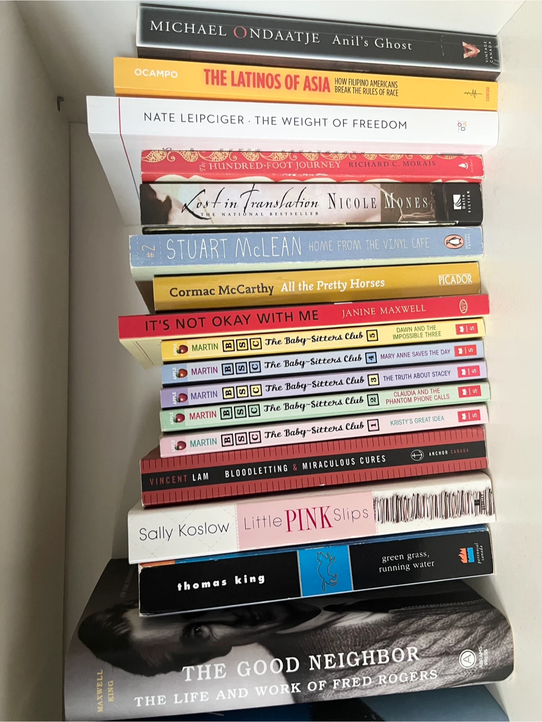 Books for $5 each!