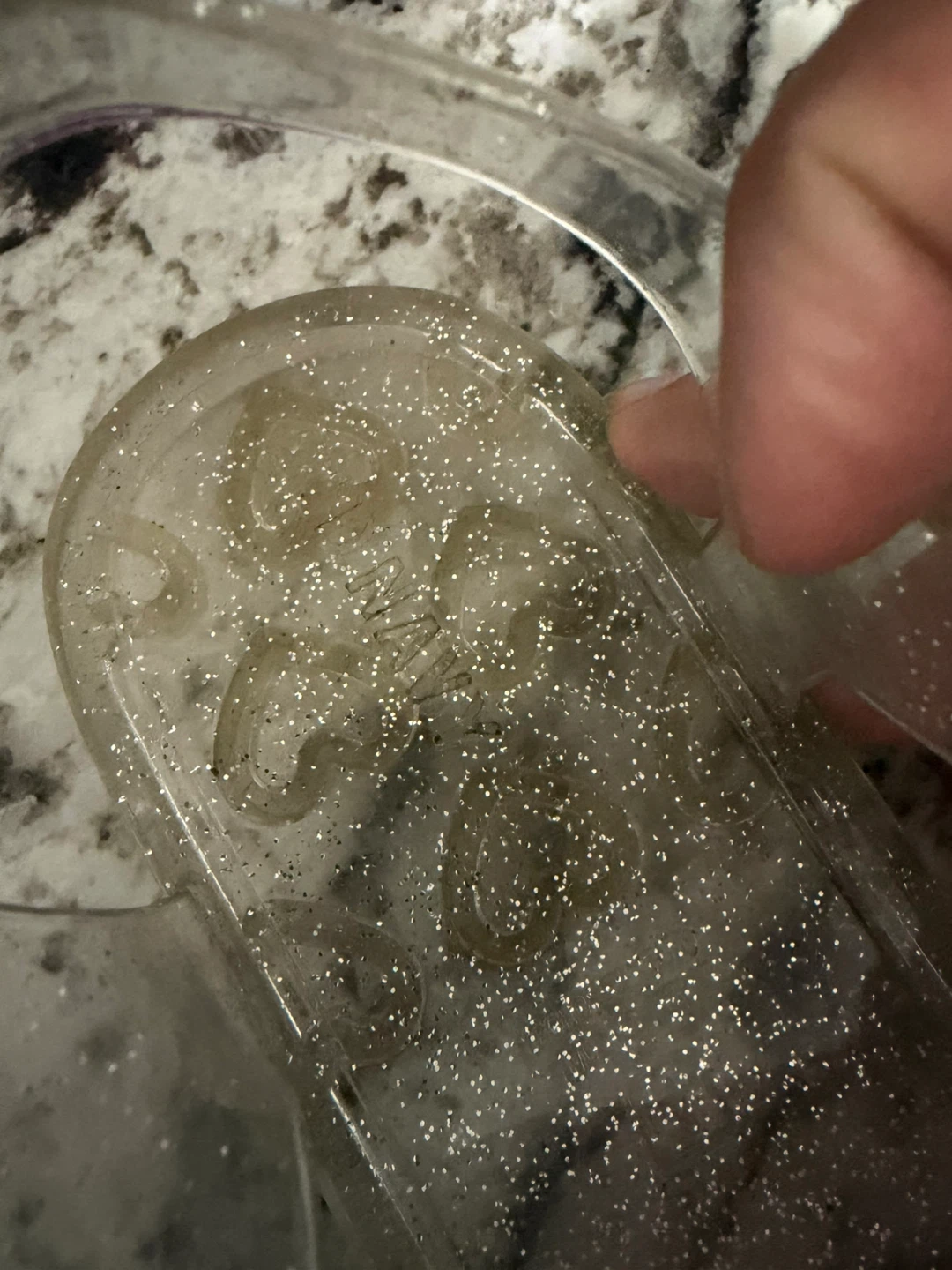 Glitter Jelly Sandals - photo 3