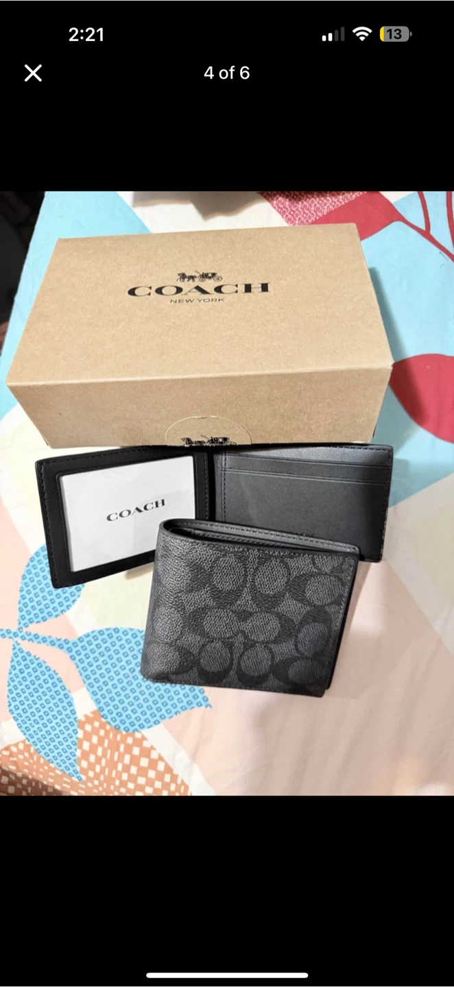 Coach New York Bifold Wallet