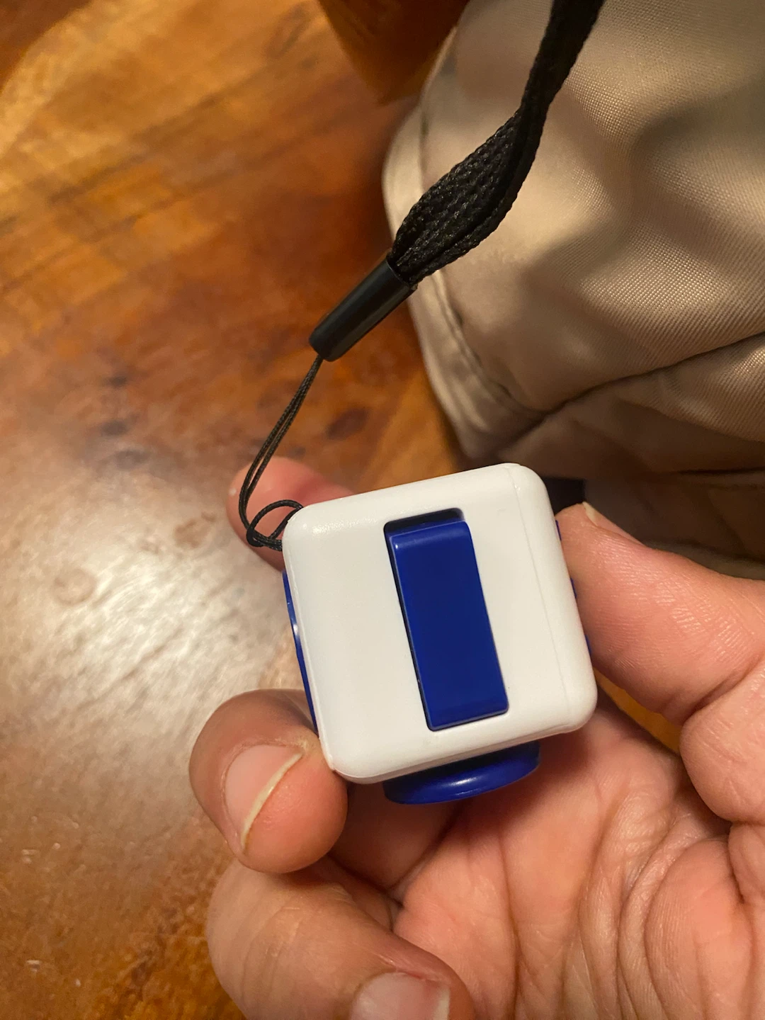 New (unused) White and Blue Fidget Cube - photo 4