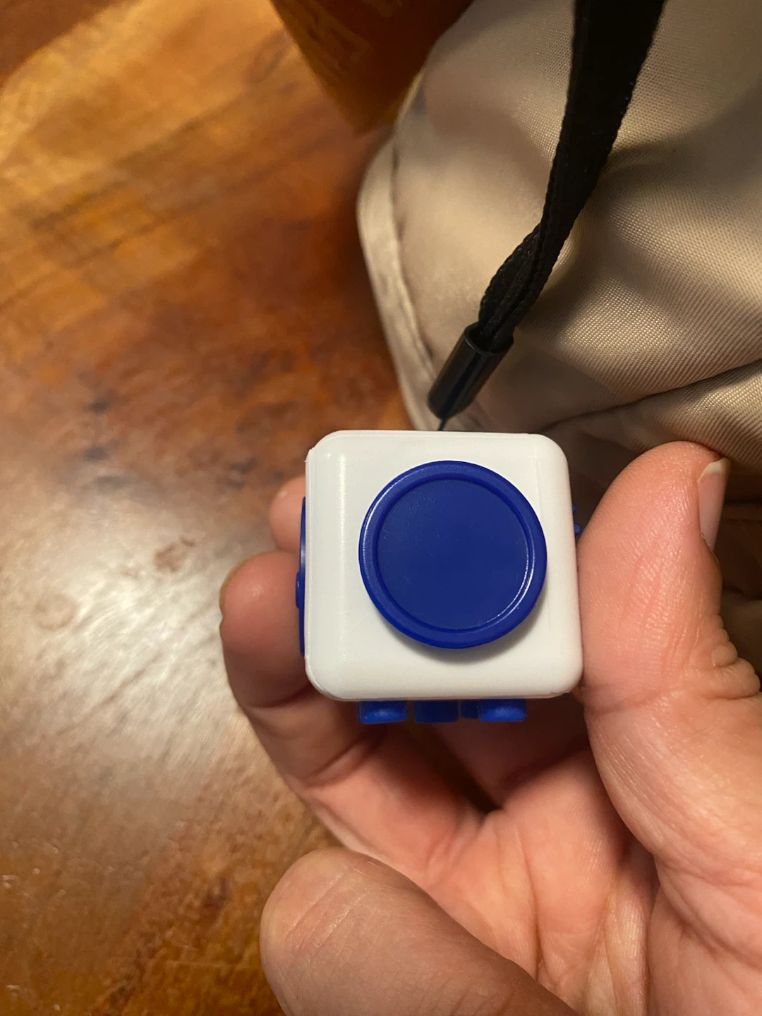 New (unused) White and Blue Fidget Cube - photo 5