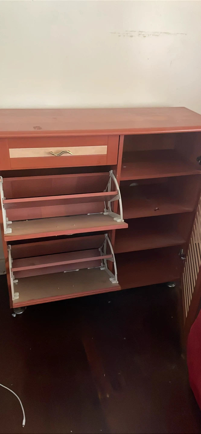 Storage solid wood shelf - photo 2