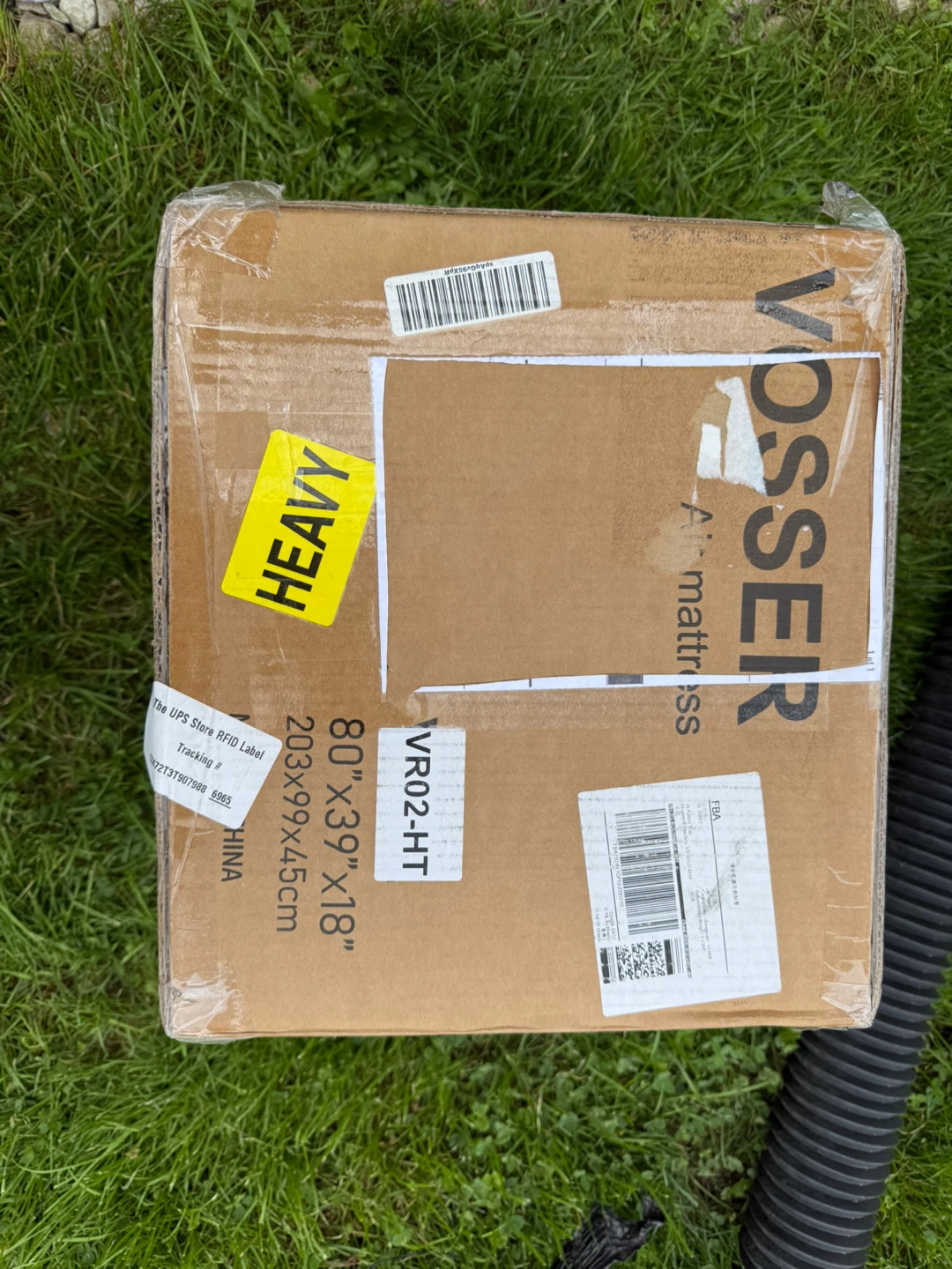 VOSSER Air Mattress Queen 80" x 39" x 18"