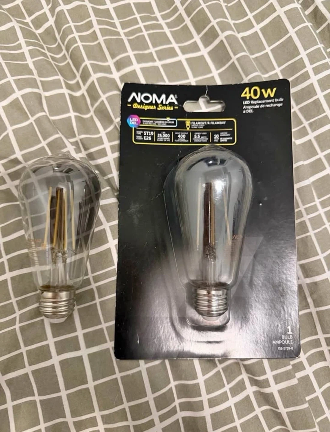 NOMA Designer Series 40w LED Light Bulb