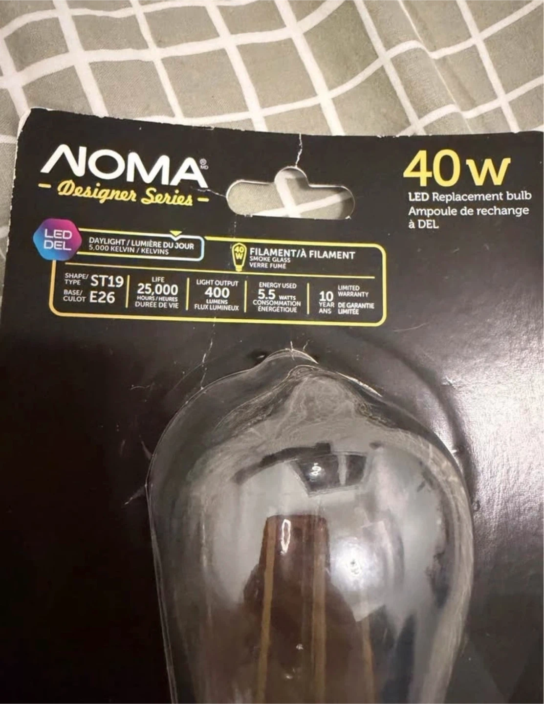 NOMA Designer Series 40w LED Light Bulb - photo 3