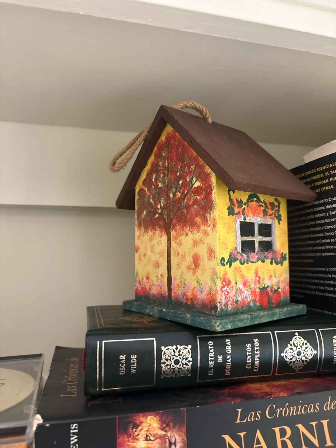 Decorative Hand-Painted Birdhouse - photo 2