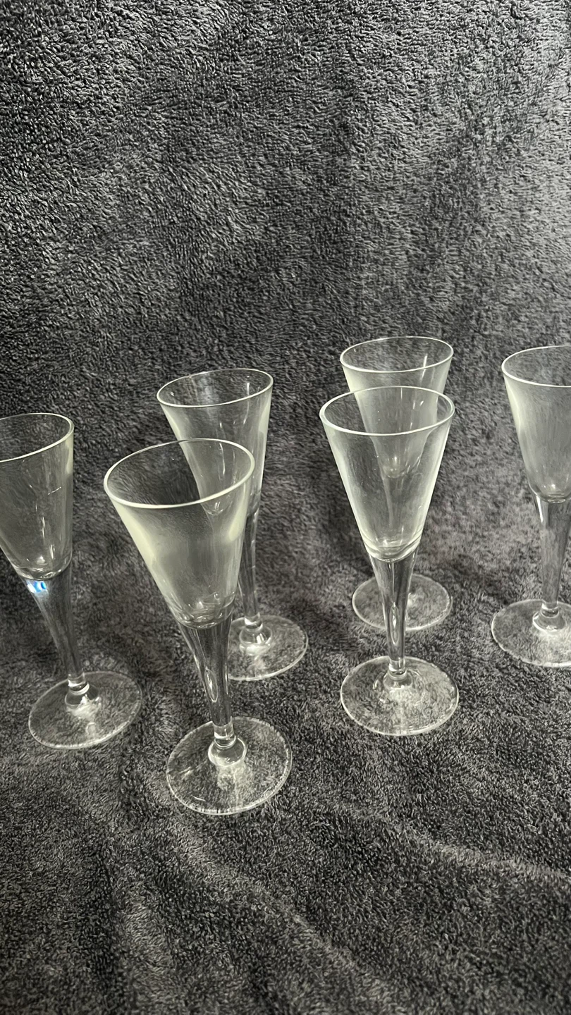 Set of 5 Clear Small Shot Glasses - photo 2