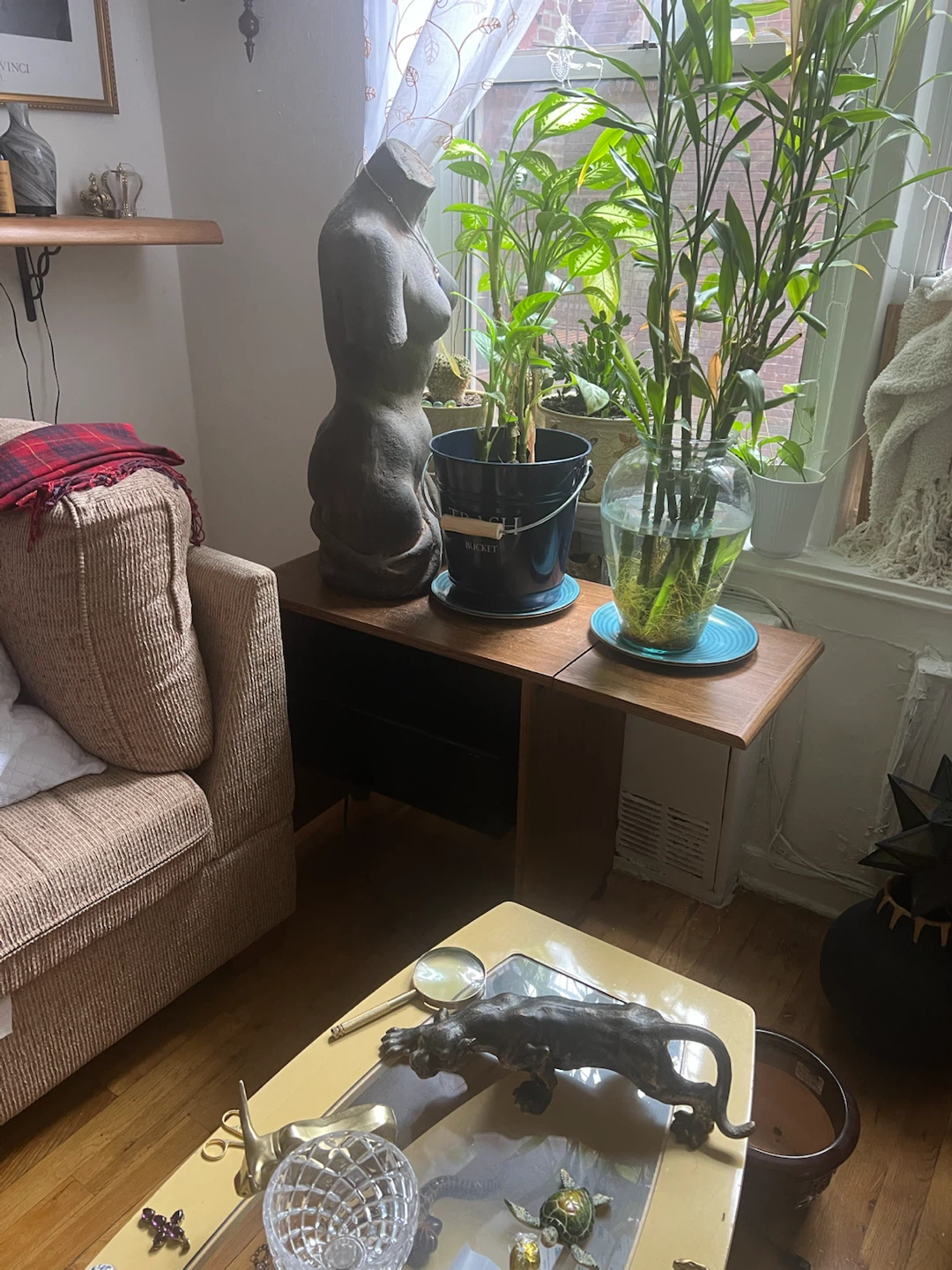 Vintage Torso Sculpture 29 height - photo 5