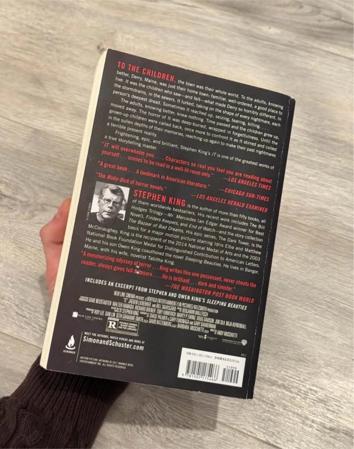 Stephen King "It" Novel - photo 3