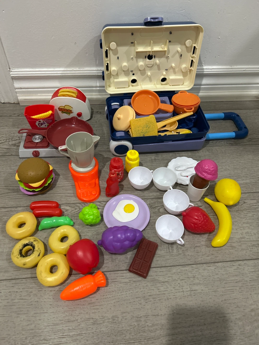 Kids Play Kitchen Food and Accessories Set - photo 2
