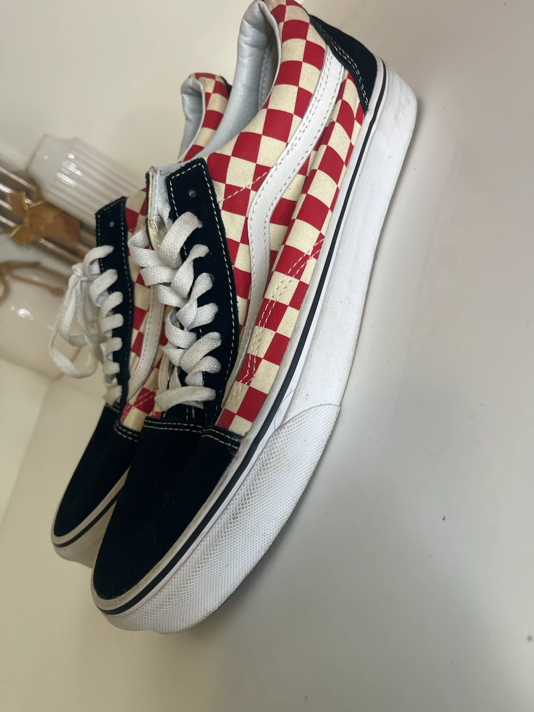 Vans Old Skool Checkerboard Shoes