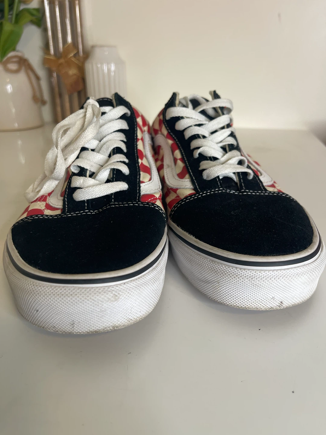 Vans Old Skool Checkerboard Shoes - photo 2