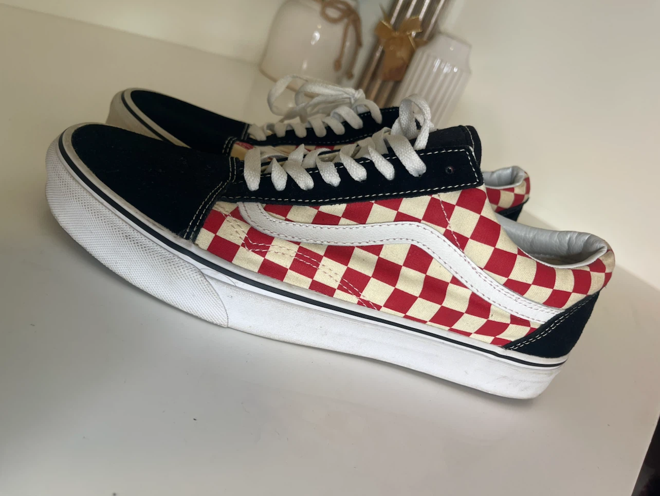 Vans Old Skool Checkerboard Shoes - photo 4