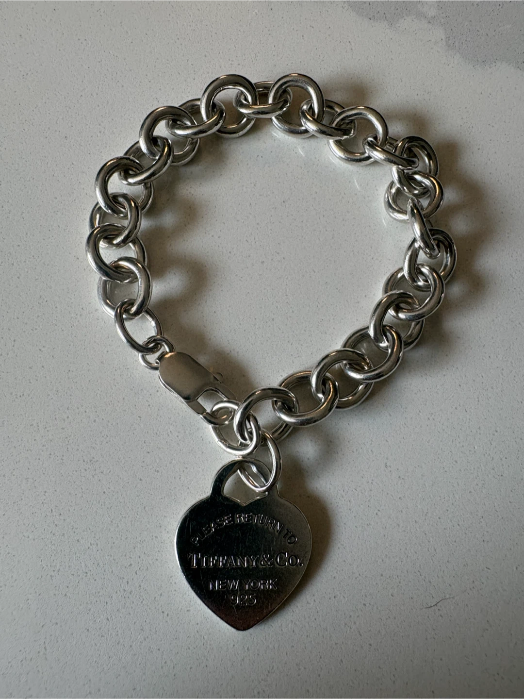 Tiffany & Co. Heart charm Bracelet (18.5cm)(READ DESCRIPTION) - photo 2