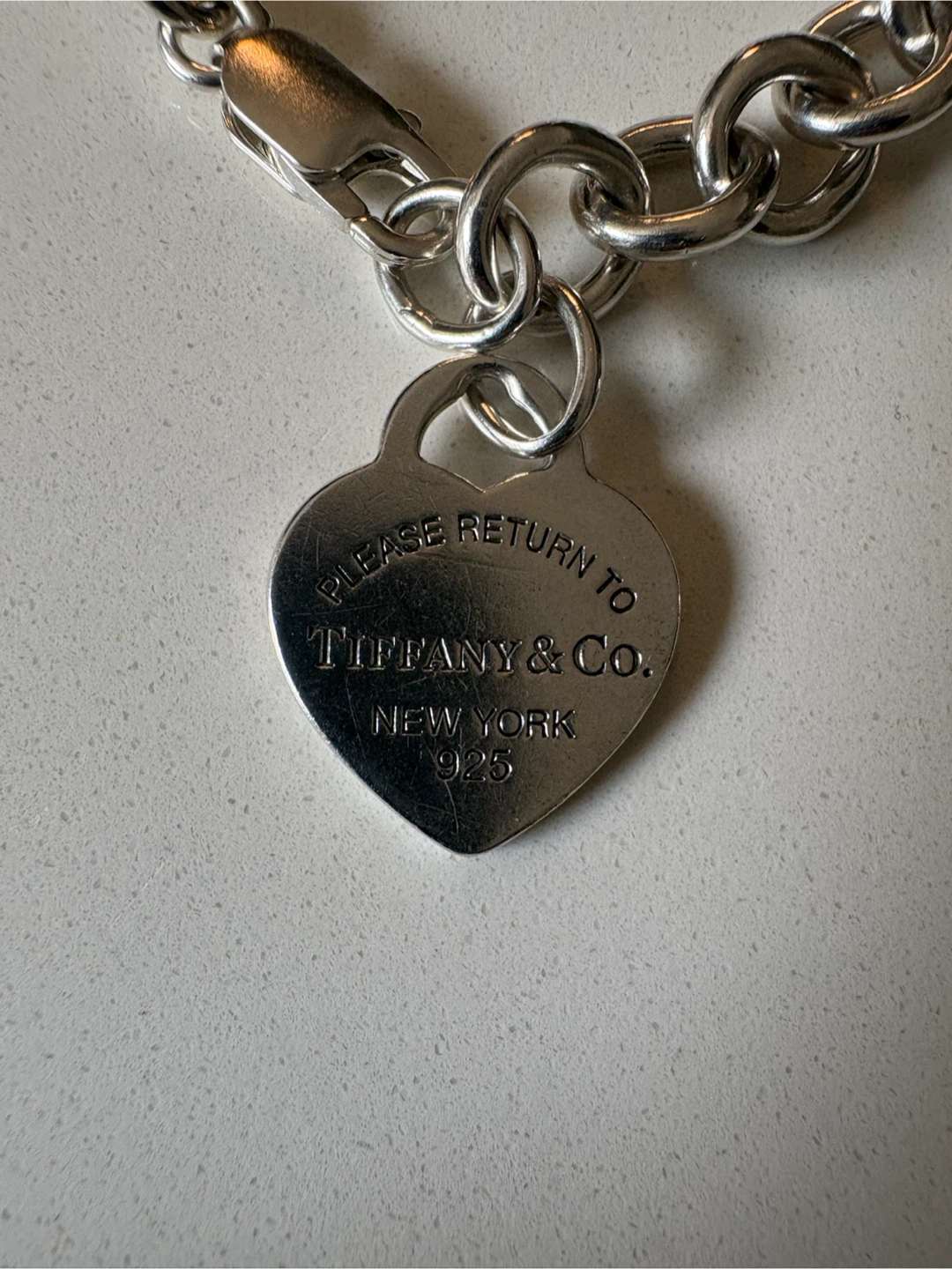 Tiffany & Co. Heart charm Bracelet (18.5cm)(READ DESCRIPTION) - photo 4