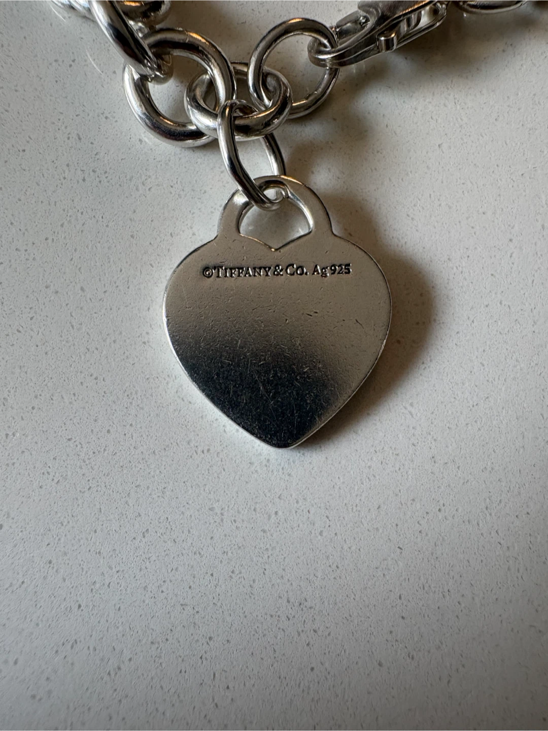 Tiffany & Co. Heart charm Bracelet (18.5cm)(READ DESCRIPTION) - photo 5