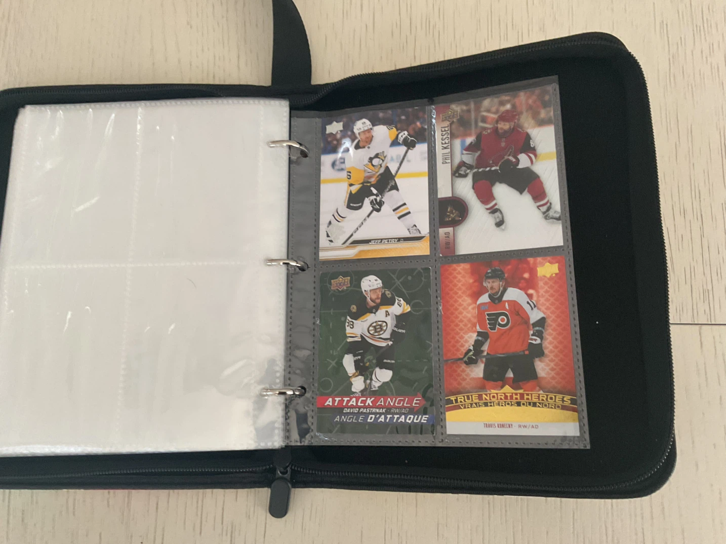 Pokémon Card Binder Bundle – 52 Pages + 4 Hockey Cards - photo 3