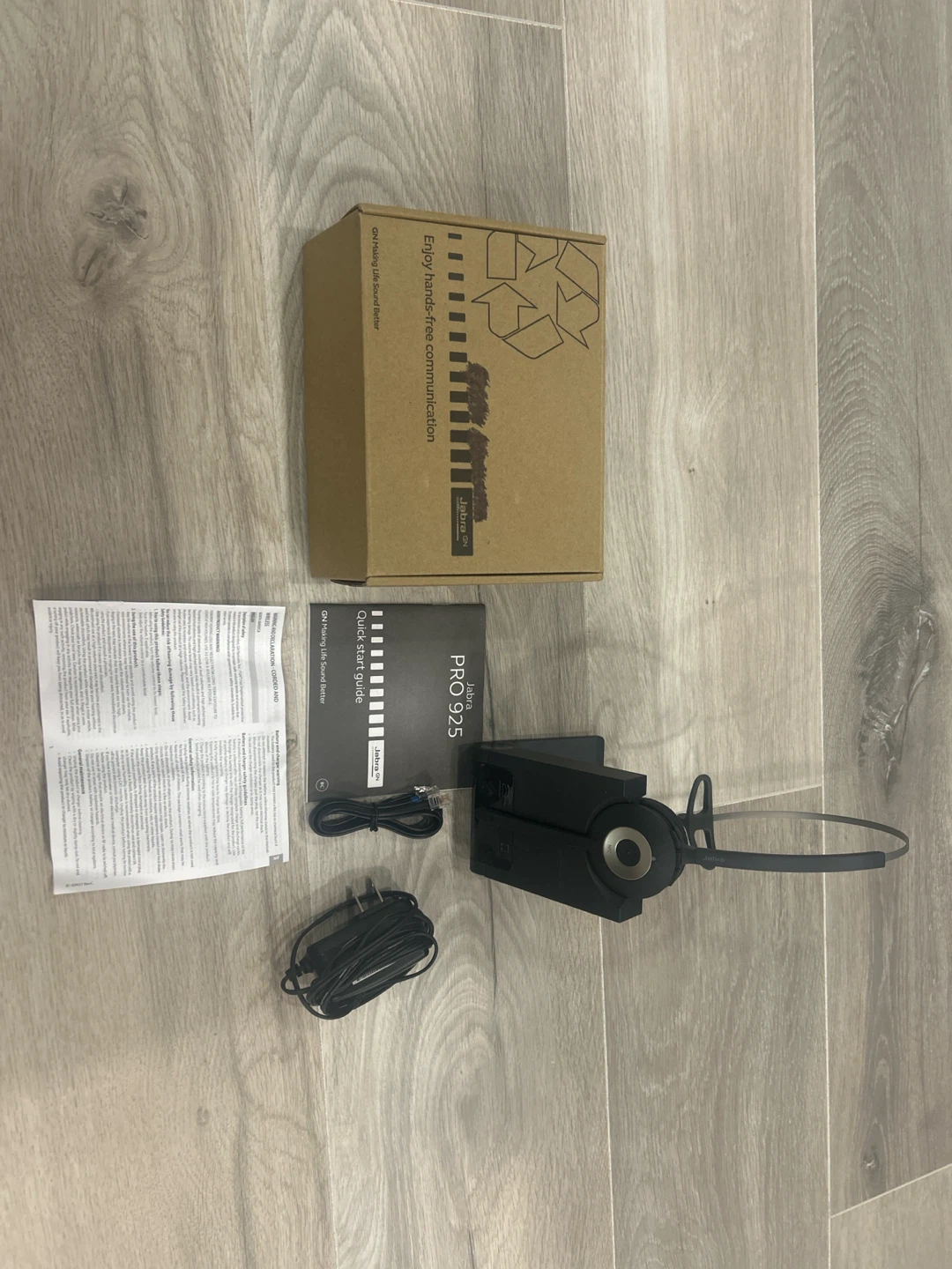 Jabra PRO 925 Wireless Headset with Base