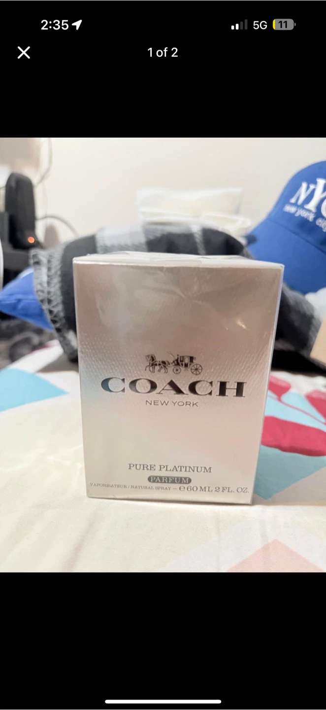 Coach Pure Platinum Eau de Parfum 2 FL. OZ. - photo 2