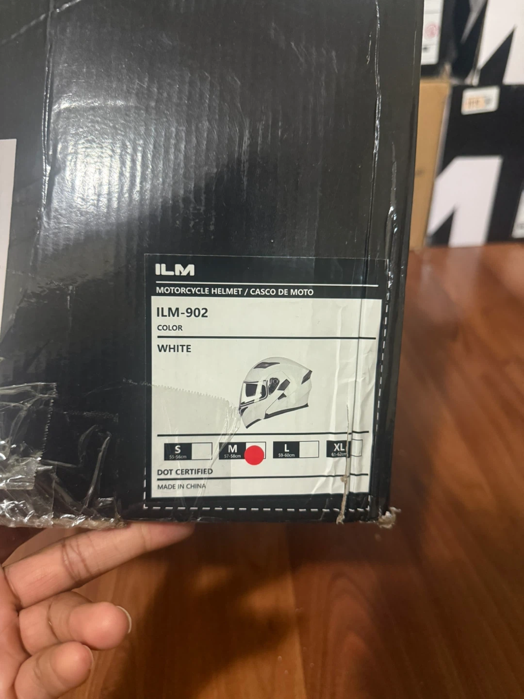 ILM Motorcycle Helmet Size Medium