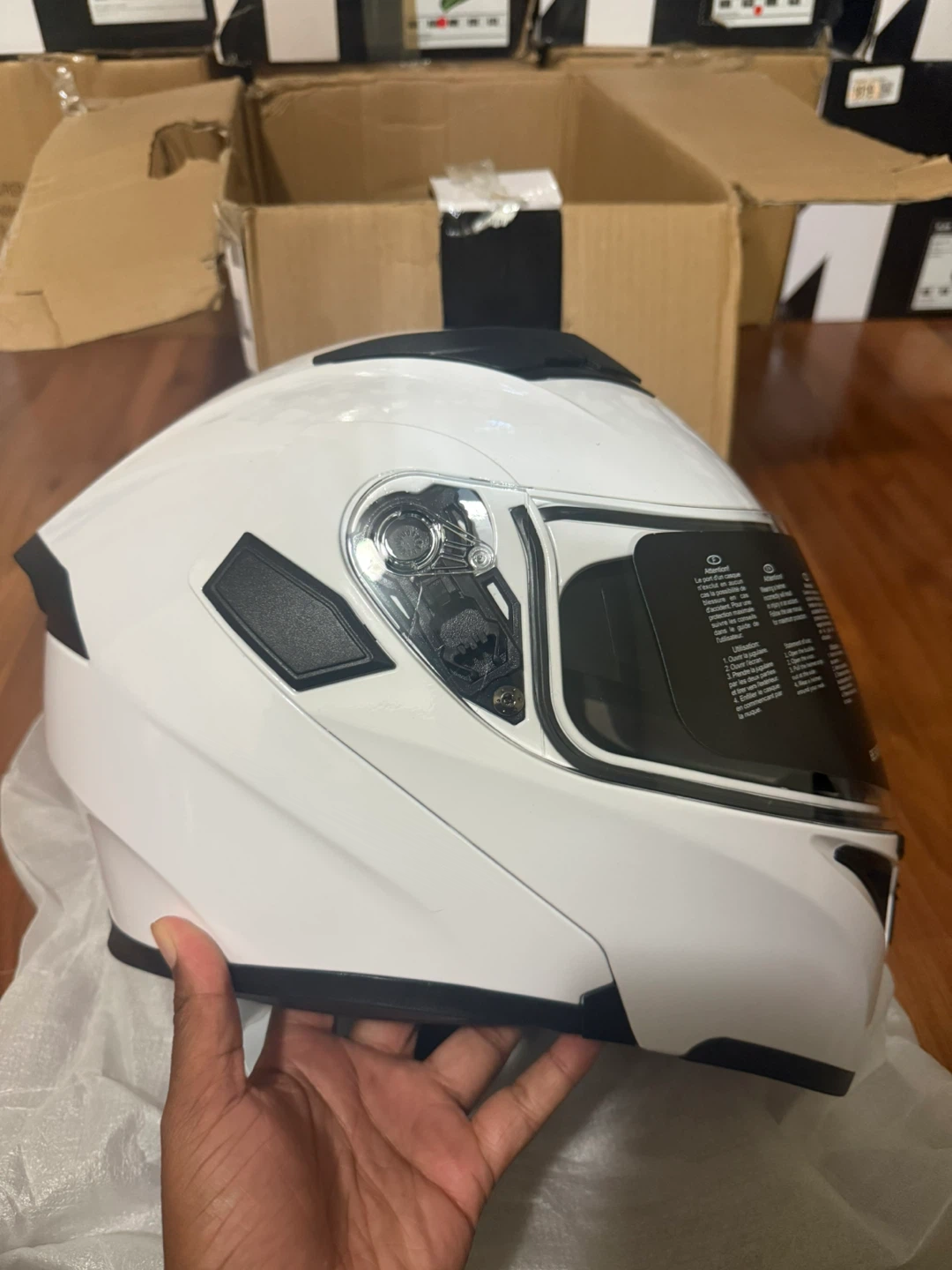 ILM Motorcycle Helmet Size Medium - photo 3