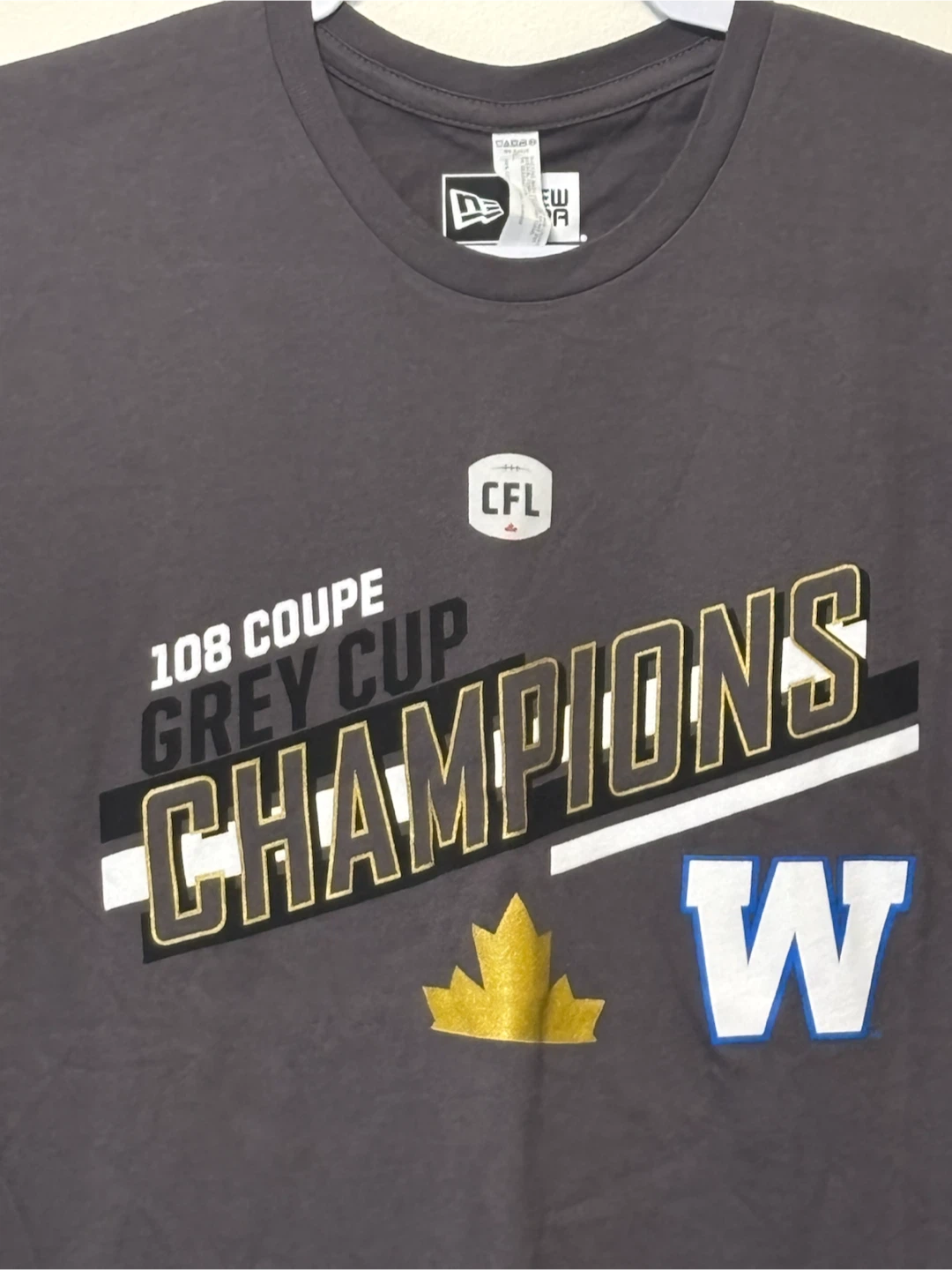 New Era Grey Cup Champions Shirt - photo 2
