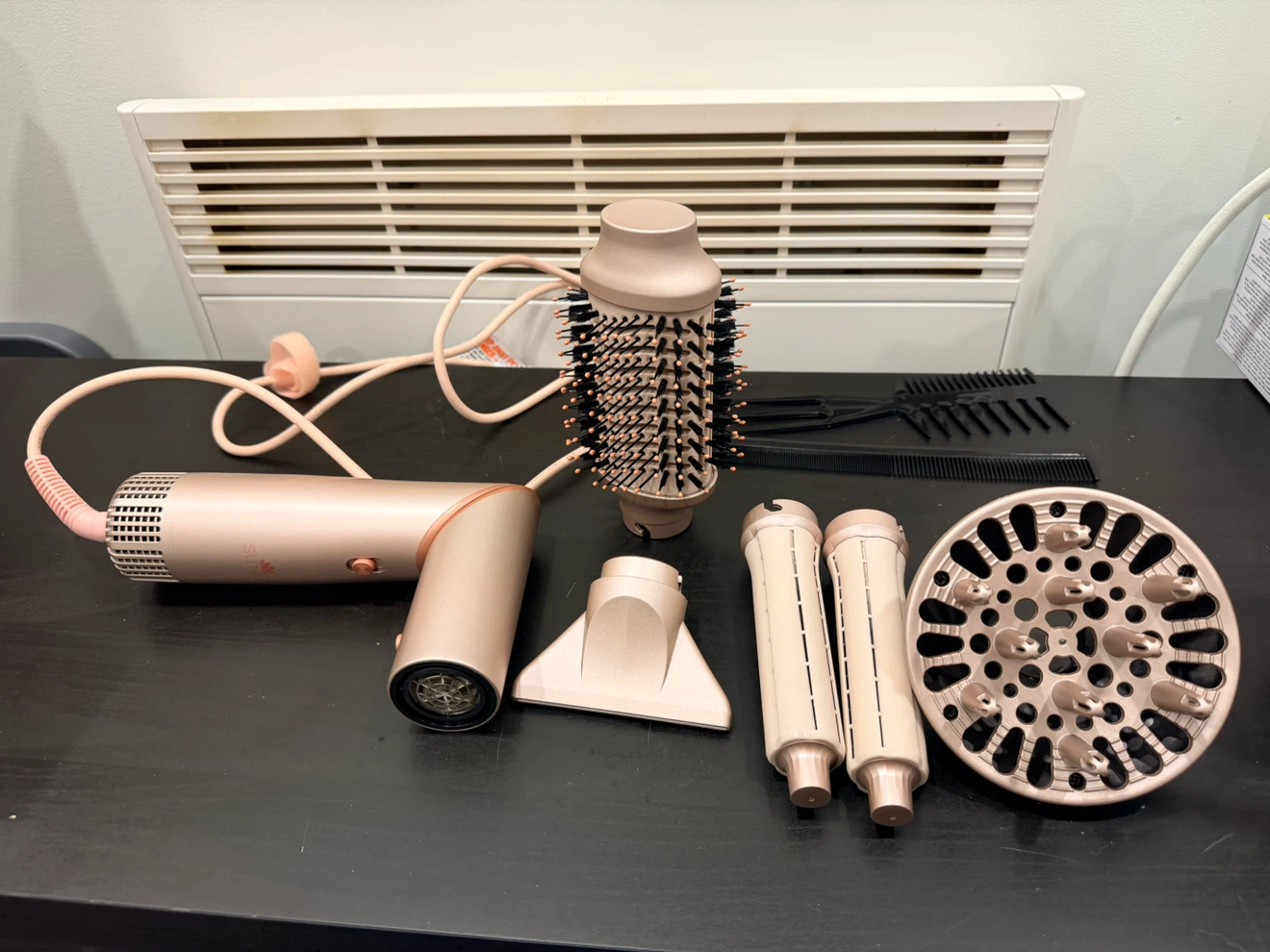 Beauty hair styler and dryer set in rose gold - photo 2