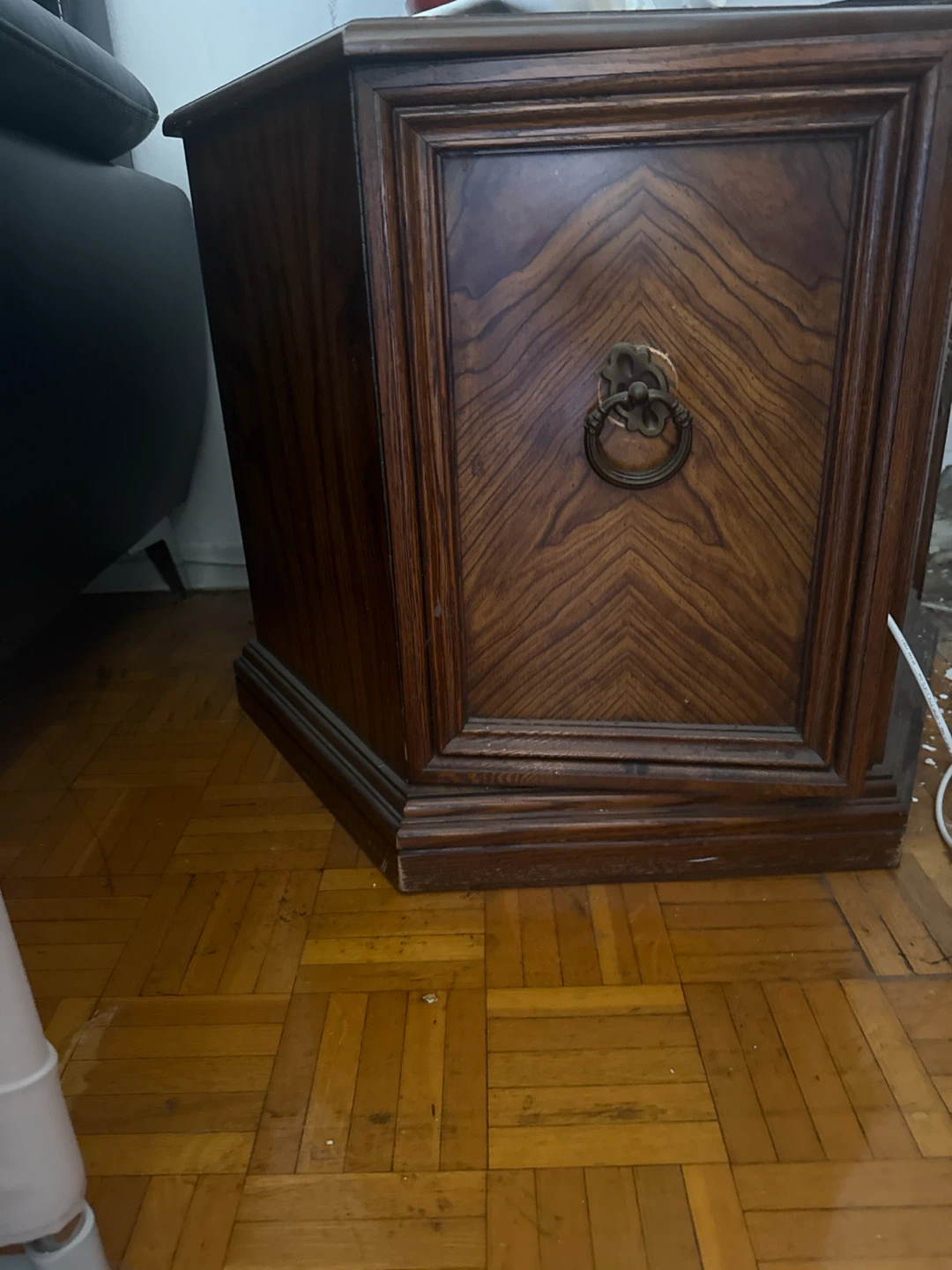 Vintage Wooden End Table
