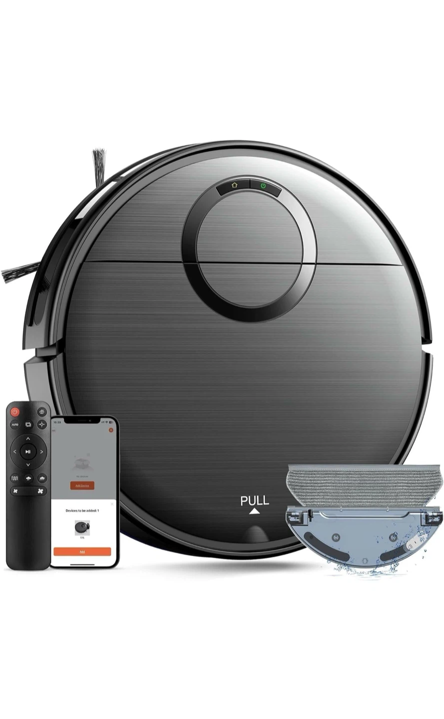 Brand New Robot Vacuum & Mop Combo (2-in-1) – Smart Cleaning