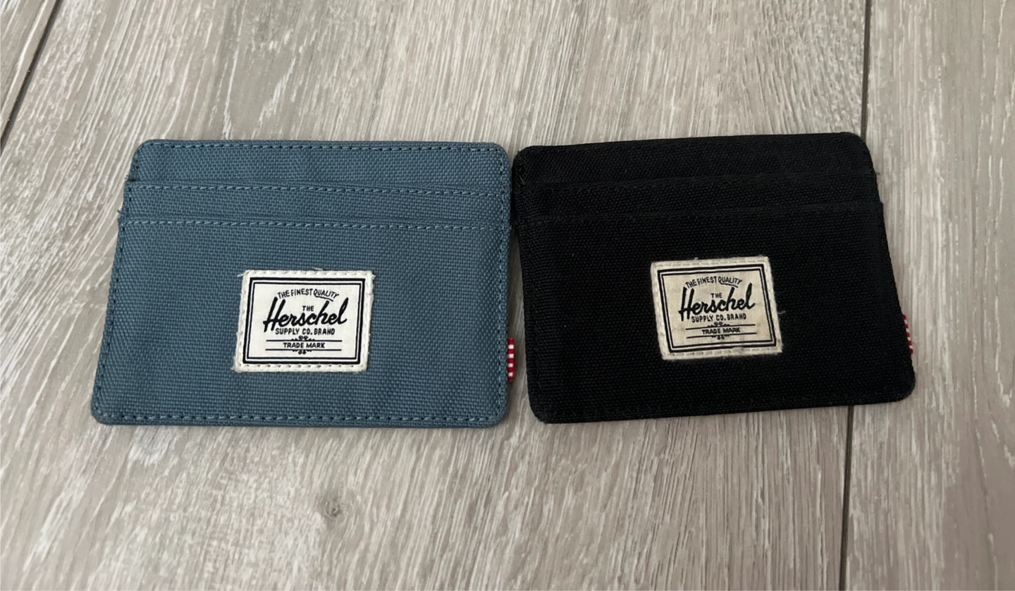 Herschel Supply Co. Card Holder (Blue & Black)