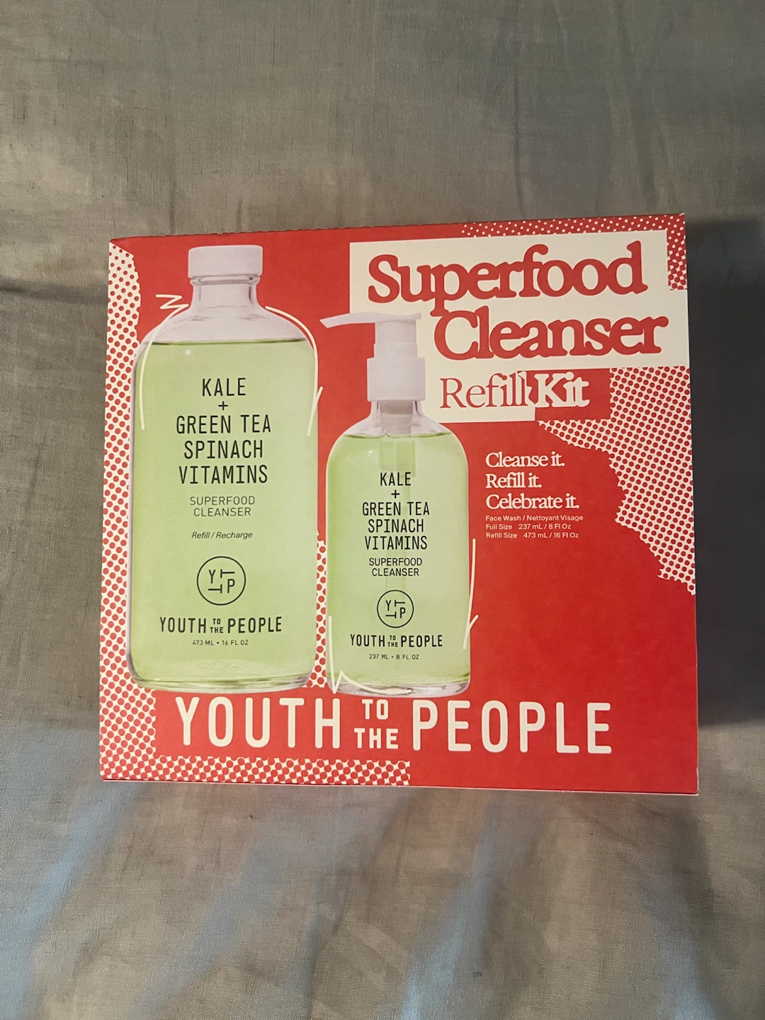 NEW Youth to the People Superfood Cleanser Set