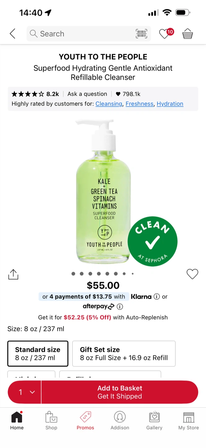NEW Youth to the People Superfood Cleanser Set - photo 3
