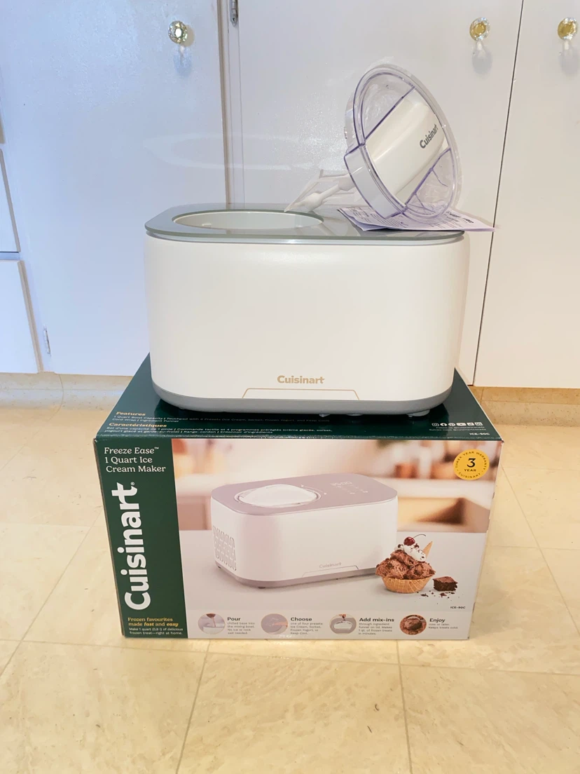 Cuisinart ice cream maker no pre freezing - photo 5