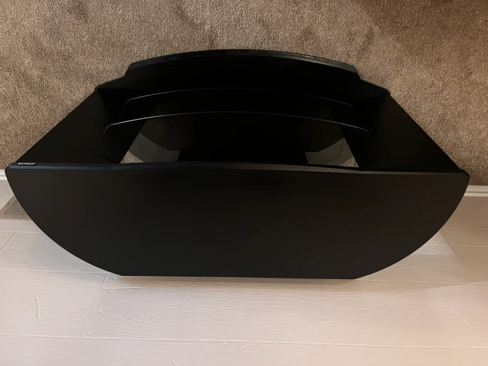 Sonax black glass TV stand - photo 3