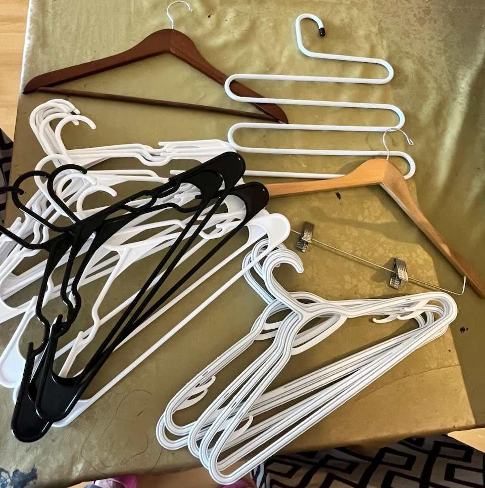 Assorted Clothes Hangers