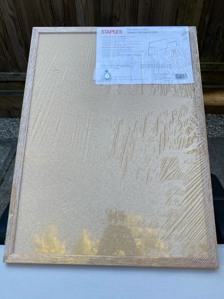 Staples cork Board - NEW - photo 2