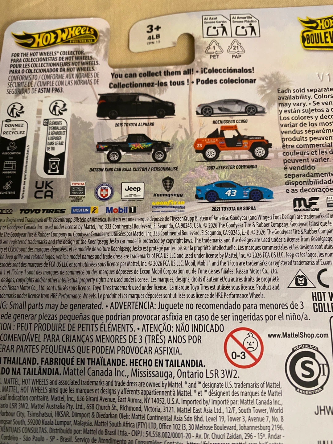 Hot Wheels Premium 2021 Toyota GR Supra Boulevard Diecast Car - photo 2