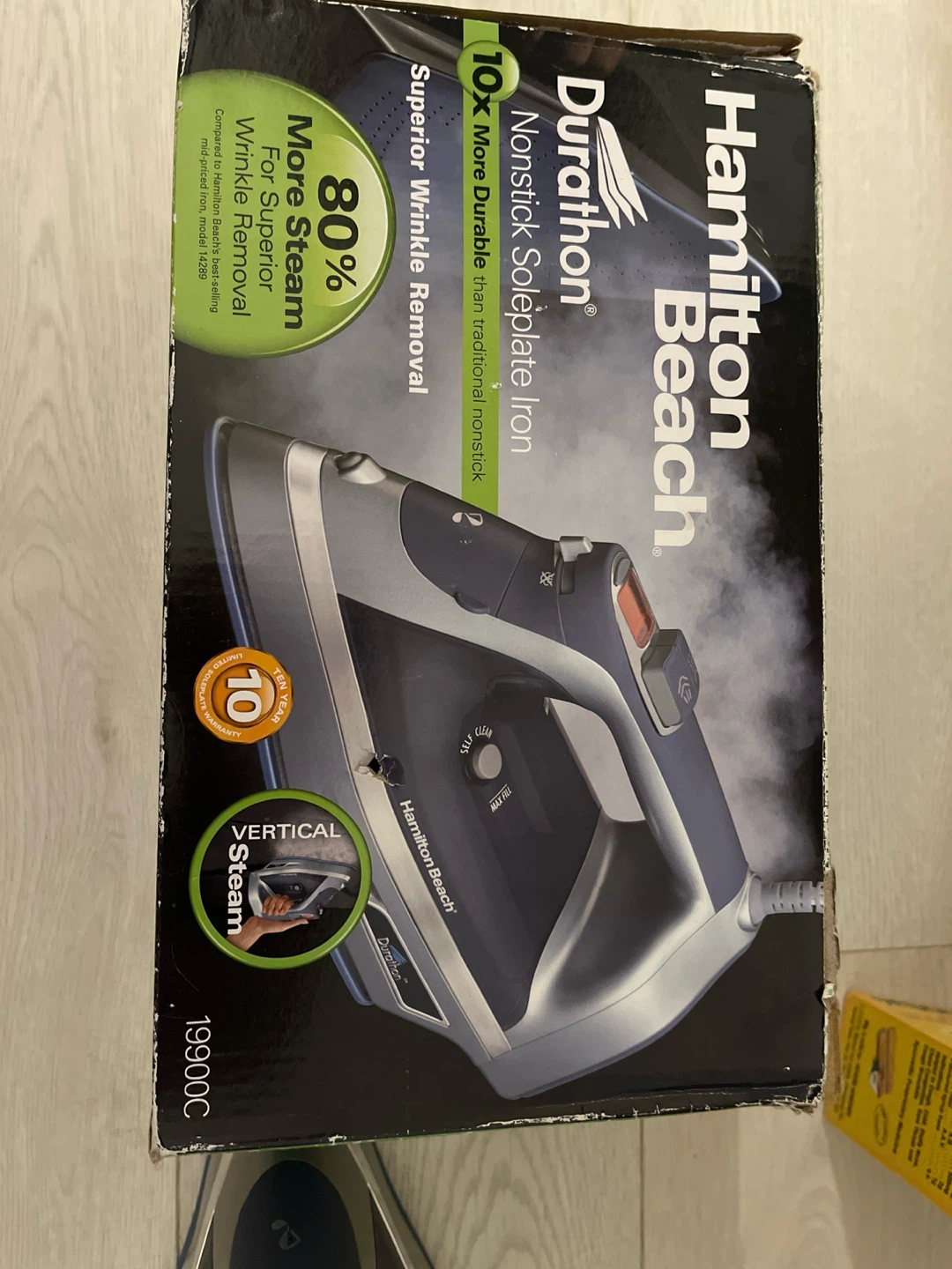 Hamilton Beach Durathon Nonstick Soleplate Iron - photo 4
