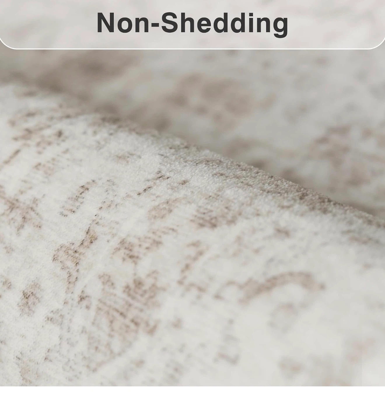 Low Pile Area Rug with Non-Slip Backing - photo 4