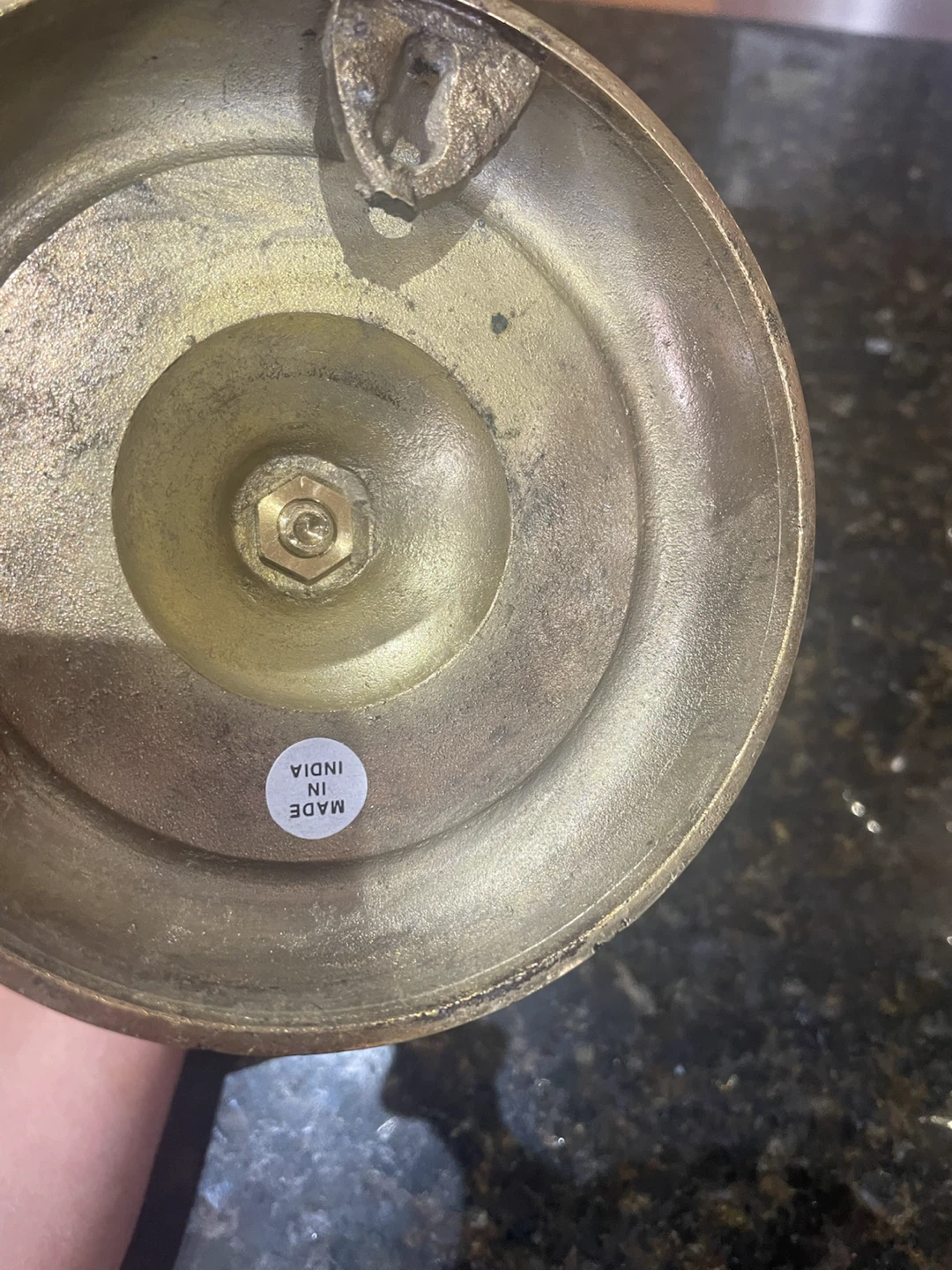 Set of 2 Brass Wall Sconce Candle Holders - photo 4